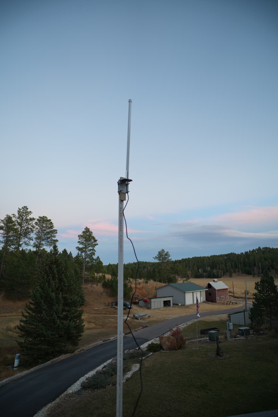 Antenna on deck